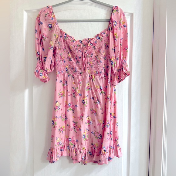 Faithful the Brand Juliette floral sage mini dress - Picture 3 of 5